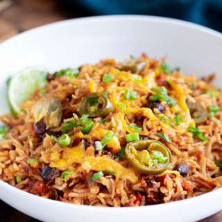 Vegan Tex Mex Rice Casserole