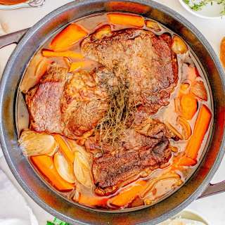 Steakhouse-Style Baked Pot Roast