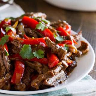Steak Stir Fry Recipe with Peppers