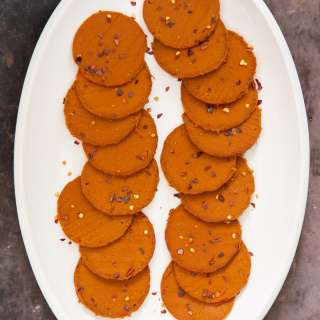 Vegan Pepperoni with Chickpea Flour (Gluten free and Nut free)