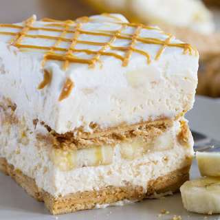 Peanut Butter Banana Icebox Cake