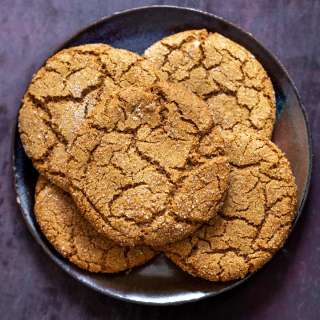 Almond Flour Ginger Cookies