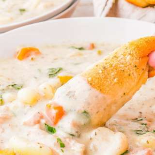 Slow Cooker Chicken Gnocchi Soup