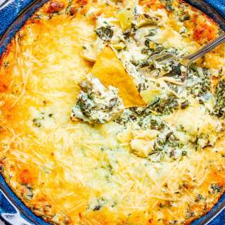 Baked Spinach Artichoke Dip