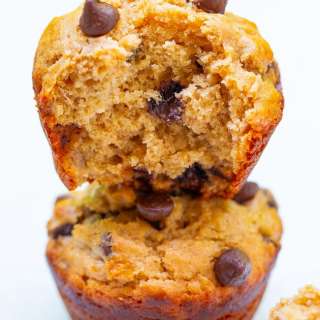 Peanut Butter Banana Muffins