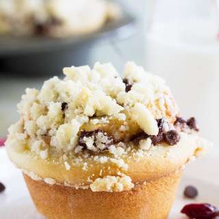 Chocolate Cherry Streusel Rolls