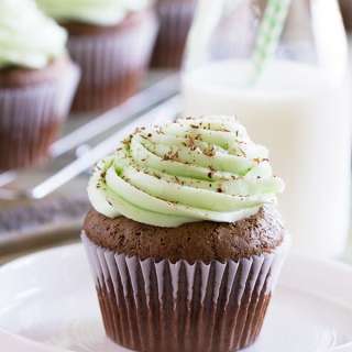 Chocolate Mint Cupcakes