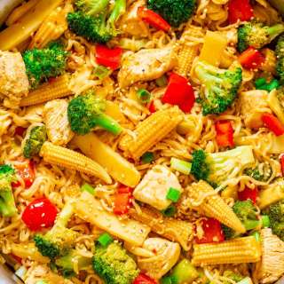 Chicken and Ramen Stir-Fry