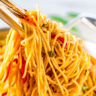 Easy Sweet and Sour Asian Noodles