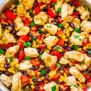 Skinny Mexican Chicken Skillet