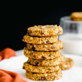 Vegan Pumpkin Breakfast Cookies GF