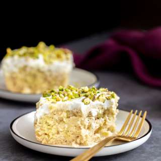 Vegan Rasmalai Tres Leches Cake