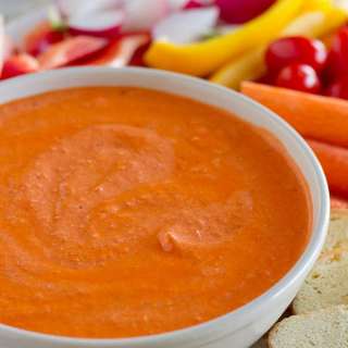 Feta and Roasted Red Pepper Dip