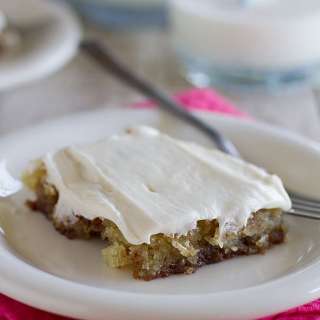 Cinnamon Roll Sheet Cake