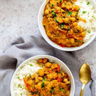 Pumpkin Chickpea Curry