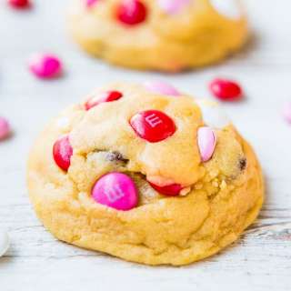 Soft M&M's Pudding Cookies