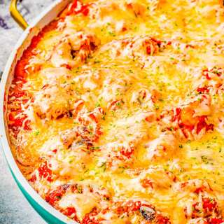 Cheesy Gnocchi and Meatballs