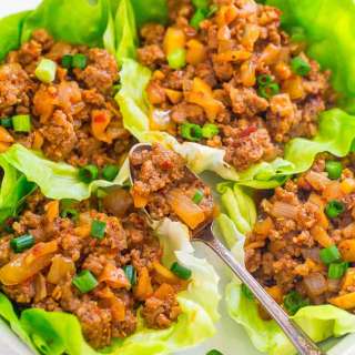 Spicy Pork Lettuce Wraps