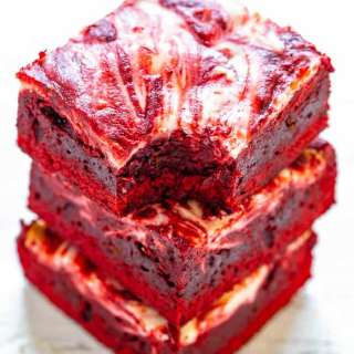 Red Velvet Cheesecake Brownies