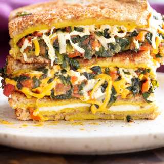 Moong Egg Sandwich
