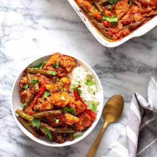 Baked Veggie Curry Casserole