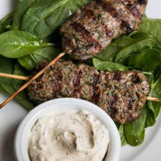 Kofta with Yogurt-Tahini Sauce