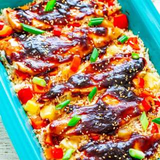 Baked Teriyaki Chicken and Rice