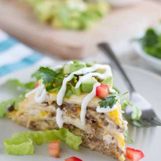 Taco Tortilla Stack