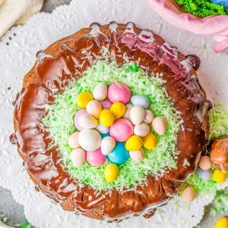 Easter Egg Cake