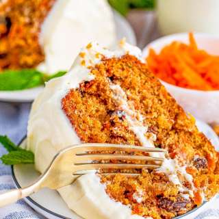 Spiced Carrot Cake with Cream Cheese Frosting