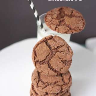 Soft Chocolate Gingersnaps