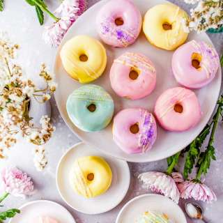 Baked Vanilla Donuts