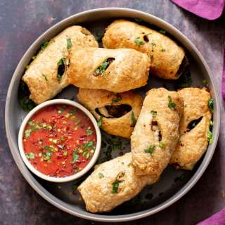 Vegan Lentil Sausage Rolls