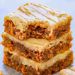 Carrot Cake Cream Cheese Bars