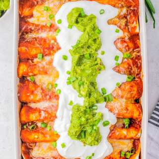 Ground Beef Enchiladas