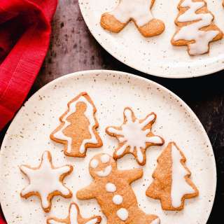 Gluten-Free Grain-Free Vegan Gingerbread Cookies