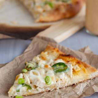 Chicken and Roasted Red Pepper Pizza