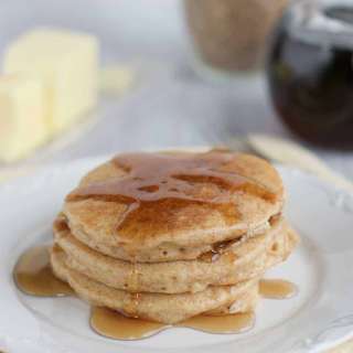 Whole Wheat Blender Pancakes