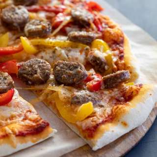 Sausage and Peppers Pizza
