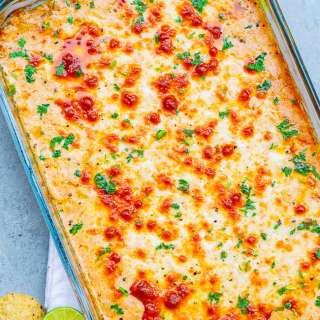 Cheesy Baked Mexican Corn Dip