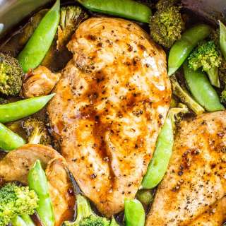 Balsamic Chicken and Vegetables Recipe
