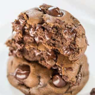 Softbatch Cream Cheese Chocolate-Chocolate Chip Cookies
