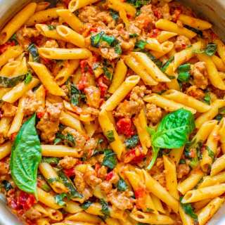 One Pot Italian Sausage Pasta