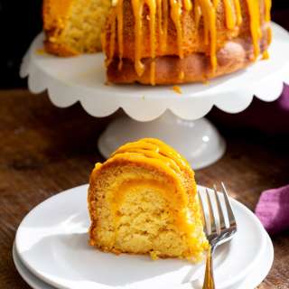 Vegan Mango Bundt Cake