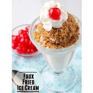 Faux Fried Ice Cream