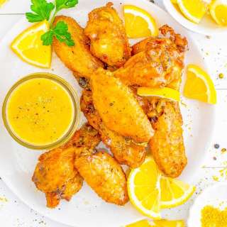 Baked Lemon Pepper Wings