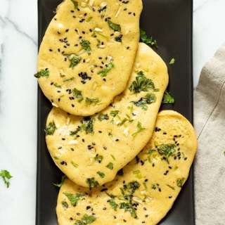 Vegan Gluten free Naan ( Chickpea flour Naan Grainfree)