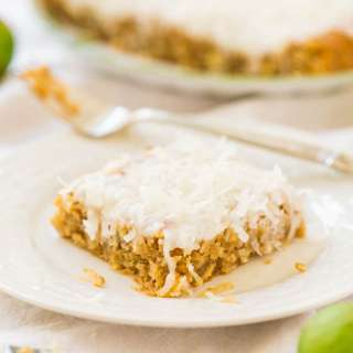 Lime Frosted Coconut Bars