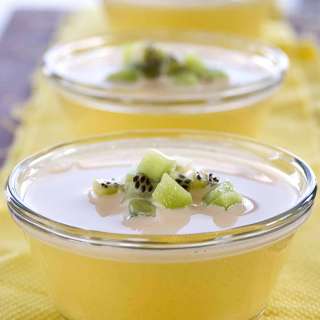 Fresh Mango Pudding
