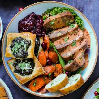 Spicy Cranberry Chutney (easy oven recipe!)